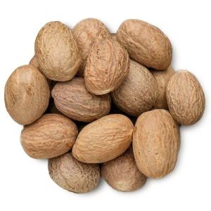 Solid Dried Whole Nutmeg Seeds