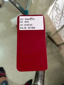 Maroon Structure Powder Coating