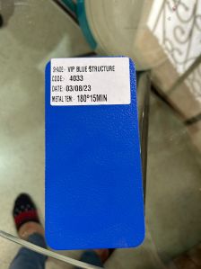 VIP Blue Structure Powder Coating