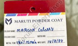 Maroon Glossy Powder Coating