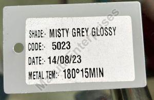 Misty Grey Glossy Powder Coating