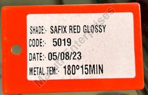 Safix Red Glossy Powder Coating