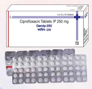 Gercip 250mg Tablets