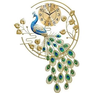 Peacock Wall Clock For Timeless Beauty