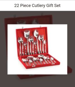 Stainless Steel 22 Piece Cutlery Gift Set