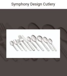 Stainless Steel Symphony Design Cutlery Set