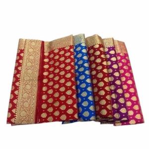 Silk Party Wear Embroidered Border Banarasi Saree