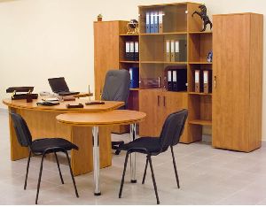 Buy Office Furniture Wooden Chairs Customized Office Computer Table