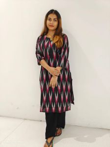 ikat kurti