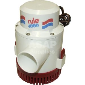 Jabsco Rule Bilge Pump 4000 GPH 24V - 56D