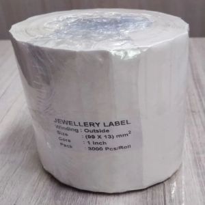 Jewellery Barcode Label