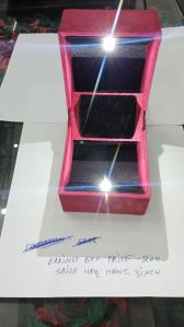 Pink LED Earring Packaging Box