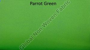 Plain Green Non Woven Fabric