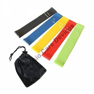 Loop resistance band set  (five colour in one set)