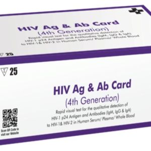 J Mitra HIV Ag&amp;amp;amp;amp;amp;amp;Ab CARD (4TH Generation)