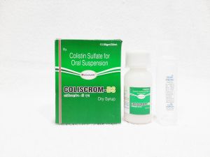 Colistin Sulphate Dry Syrup