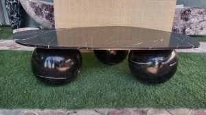 Nero Marquina Marble Coffee Table