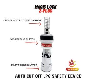Domestic LPG cylinder safety device