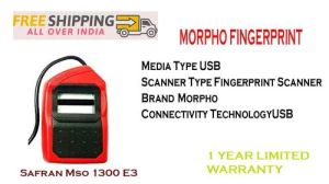 Refurbhised Morpho Safran Icons MSO 1300 E3 Biometric Fingerprint Scanner