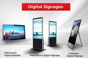 Digital Signages for Reception Area