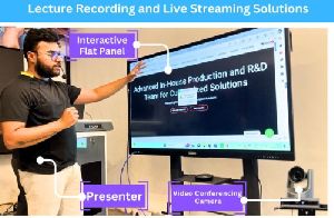 Lecture recording And Live Streaming Solution for Classrooms