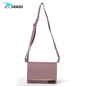 ARAXO Rexine Plain AR-126 Ladies Shoulder Bag, Technics : Machine Made