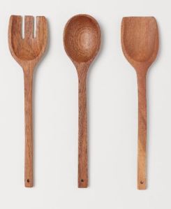 Wooden Serving Spoon Set