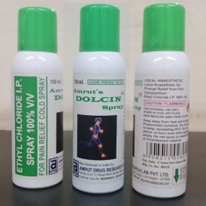 DOLCIN SPRAY (Ethyl chloride Cold Spray)