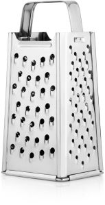 Silver Stainless Steel 4 in 1 Grater