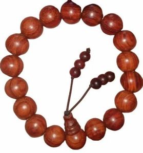 Brown Sandalwood Beads Bracelet