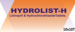Hydrolist-H Lisinopril and Hydrochlorothiazide Tablets