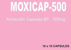 Moxicap-500 Amoxicillin Capsules
