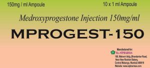 Mprogest-150 Medroxyprogestone Injection