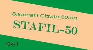 Stafil-50 Sildenafil Citrate Tablets