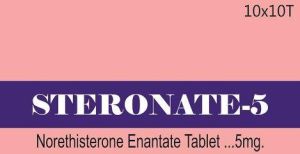 Steronate-5 Norethisterone Enantate Tablets