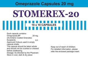 Stomerex-20 Omeprazole Capsules