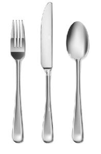 fork knife set
