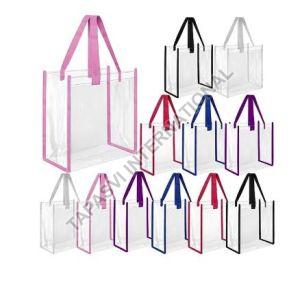 12 Pcs Combo Transparent PVC Shopping Bag