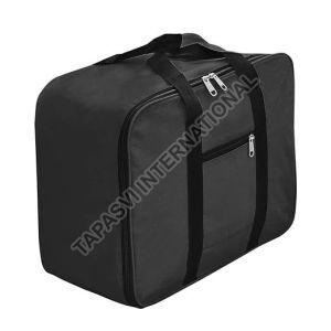 2 Pcs Combo Black Nylon Storage Bag