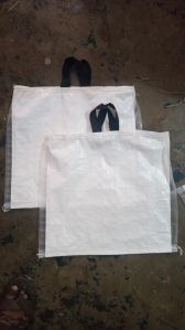 White Polypropylene Carry Bag