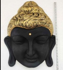 Fiber Lord Buddha Face Wall Hanging
