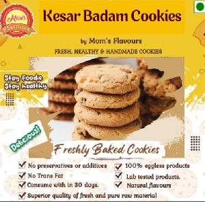 Kesar Badam Cookies