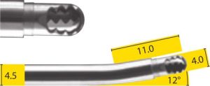 4 mm RAD&amp;reg; 12 Blade - Microdebrider Blade