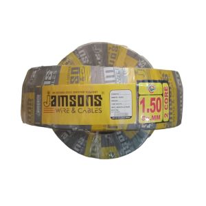 jamsons round cable 2core 1sqmm 90mtr