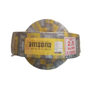 jamsons round cable 2core 2sqmm 90mtr