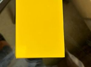 Sunshine Yellow Glossy Powder Coating