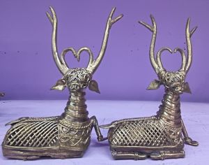 Dhokra Art Brass Animal Statue