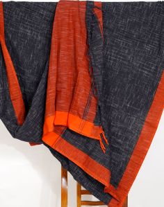 JHN-002 Khadi Cotton Jharna Saree