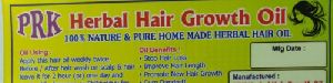 Natural Herbal Hair Growth Oil