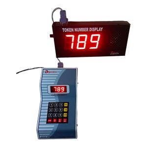 2.5 Inch 3 Digits Dual Voices Token Display System